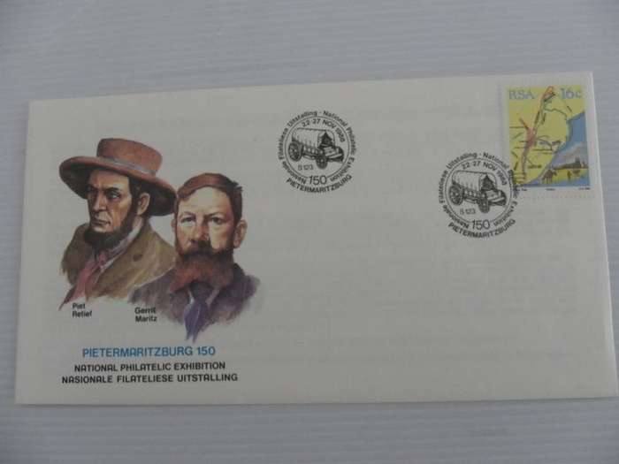 RSA (1988) - Pietermaritzburg 150th Anniversary Illustrated FDC