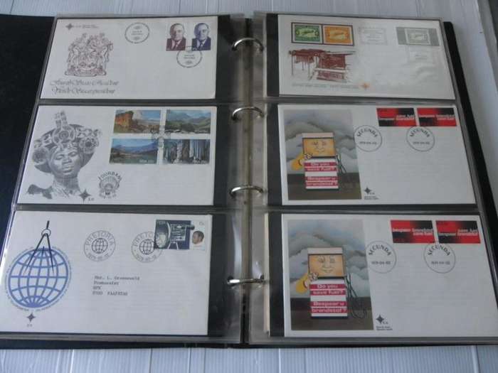 RSA 3rd Series - Complete Set of FDC's in an Album - Valued @ R250 (Read below)