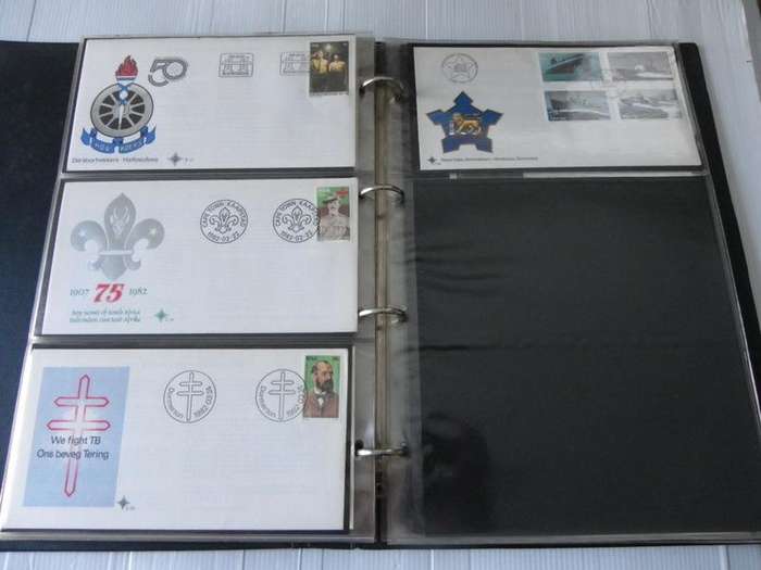 RSA 3rd Series - Complete Set of FDC's in an Album - Valued @ R250 (Read below)