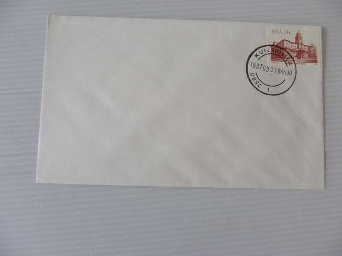 RSA 4th Definitive Series (1982) - 14c Private FDC with Kuilsriver Cancel