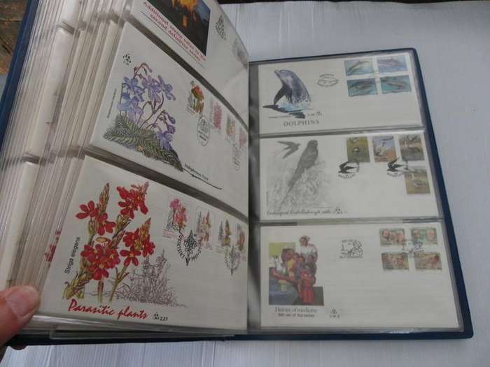 Transkei FDC Series - Complete Set of FDC's in an Album - Valued @ R1150  (Read below)