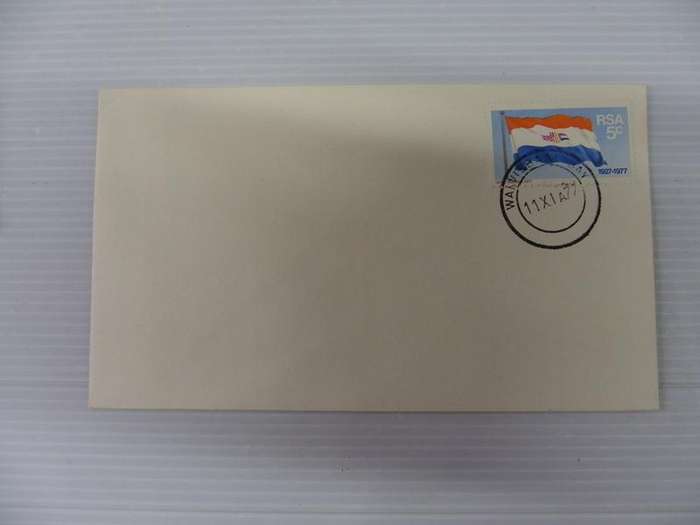 RSA 3.05 (2003) - SA Flag 50th Anniversary Private FDC