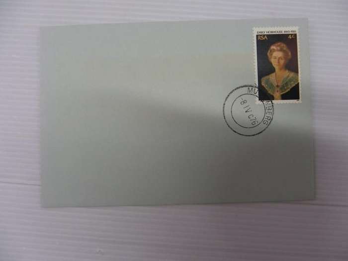 RSA 2.16 (1976) - 50th death Anniversary of Emily Hobhouse Private FDC