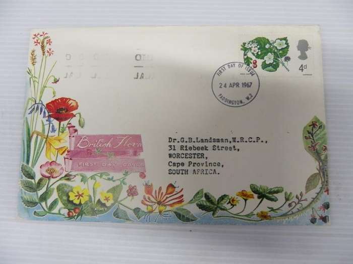 Great Britain (1967) - British Flora Illustrated FDC
