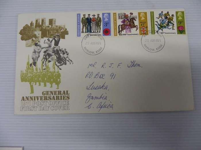 Great Britain (1971) - General Anniversaries Illustrated FDC