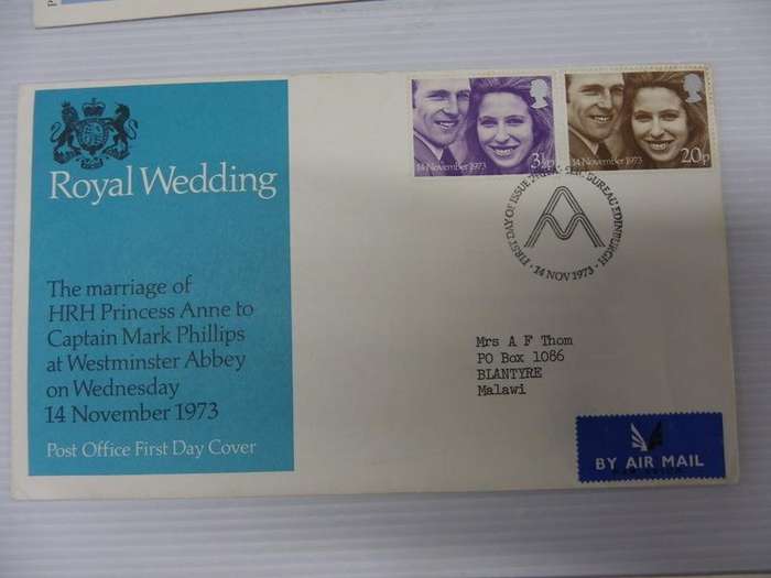 Great Britain (1973) - Royal Wedding Illustrated FDC