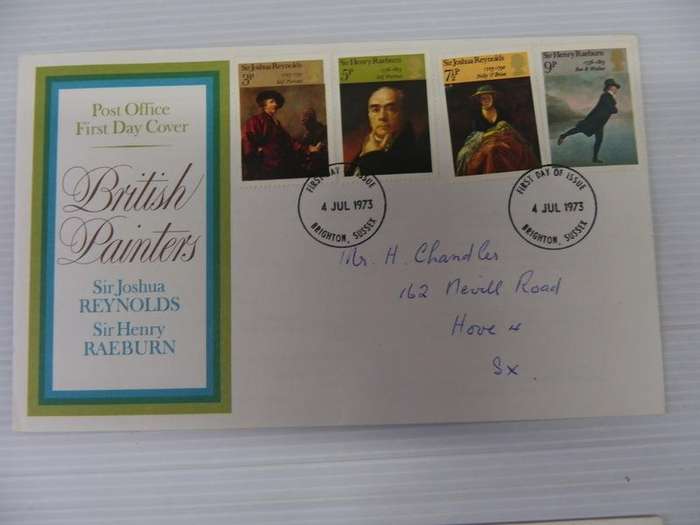 Great Britain (1973) - British Painters Illustrated FDC