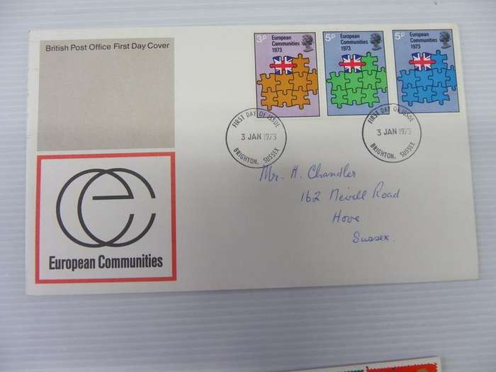 Great Britain (1973) - European Communities Illustrated FDC