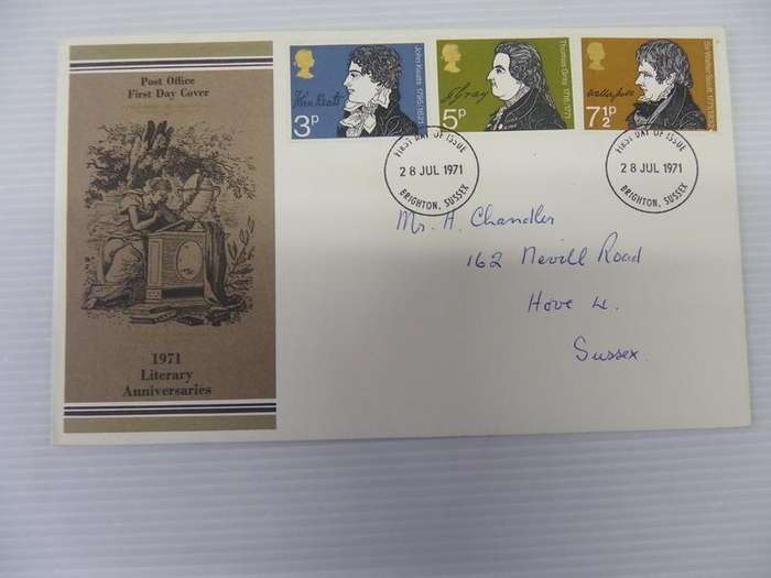 Great Britain (1971) - Literary Anniversaries Illustrated FDC
