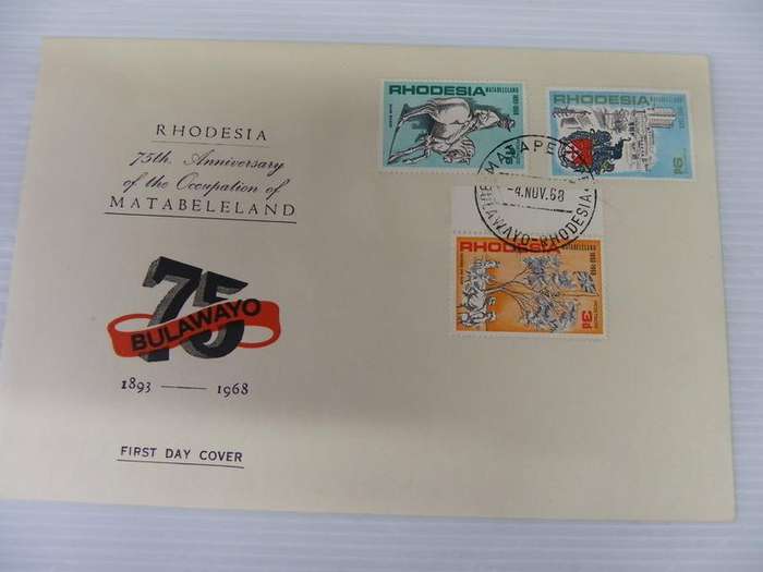 Rhodesia (1968) - Matabeleland Illustrated FDC
