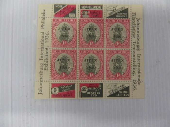 Union (1936) - 1 d JIPEX Mint Block
