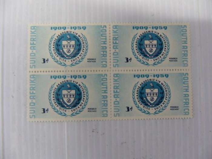 Union (1959) - 50th Anniversary of SA Academy of Science and Art Mint Block