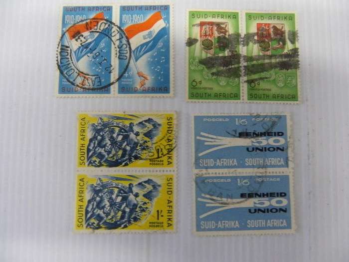 Union (1960) - 50th Anniversary of the Union Used Set in Pairs