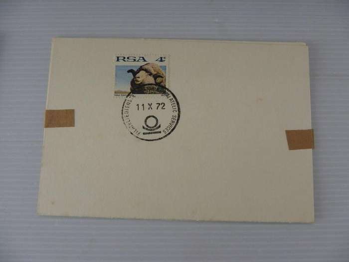 RSA 1.21 (1972) - Additional Values on Card with Official Cancel