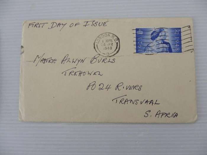 Great Britain (1948) - Silver Wedding Private FDC