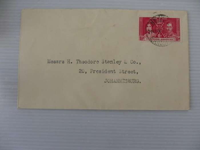 Northern Rhodesia (1937) - Silver Jubilee Private FDC