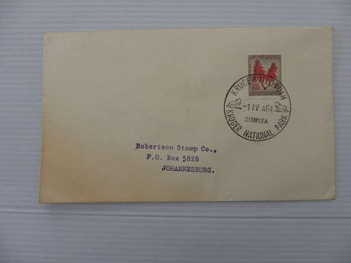 RSA (1964) - Letter with Kruger Park Cancel