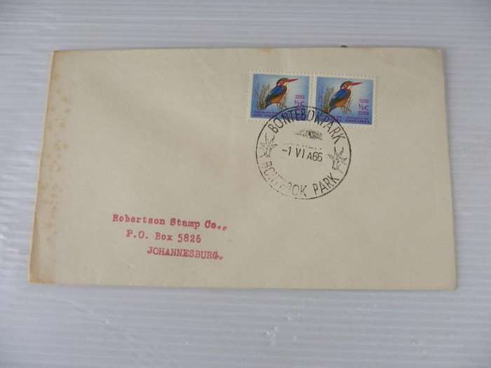 RSA (1966) - Letter with Bontebok Park Cancel