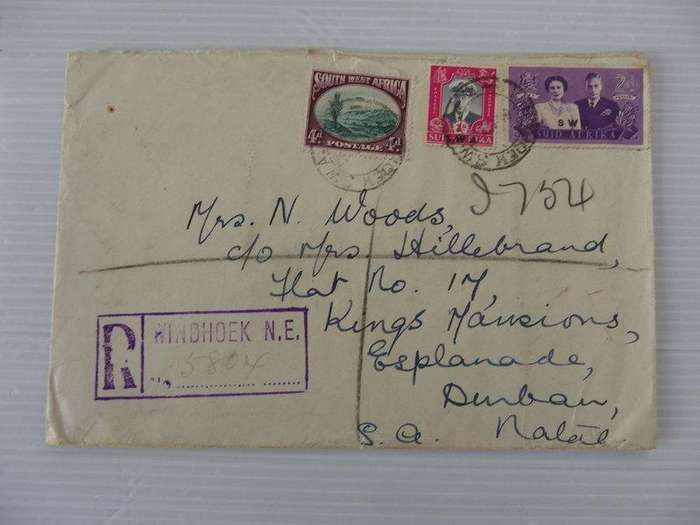 SWA (1947) - Royal Visit Private FDC
