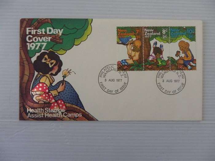 New Zealand (1977) - Health Stamps Illustrated FDC