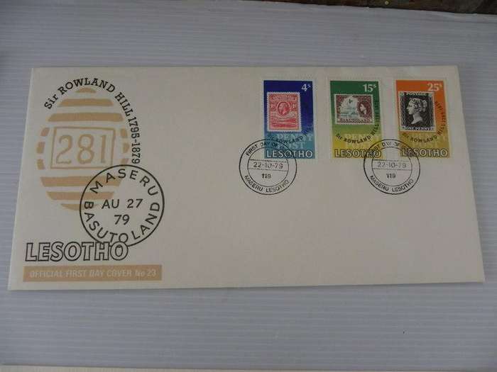 Lesotho (1979) - FDC #24 Illustrated FDC