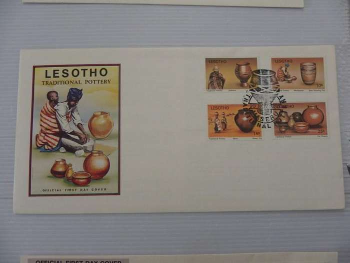 Lesotho (1980) - Traditional Pottery Illustrated FDC