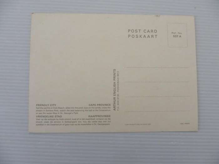 RSA - Mint Postcard