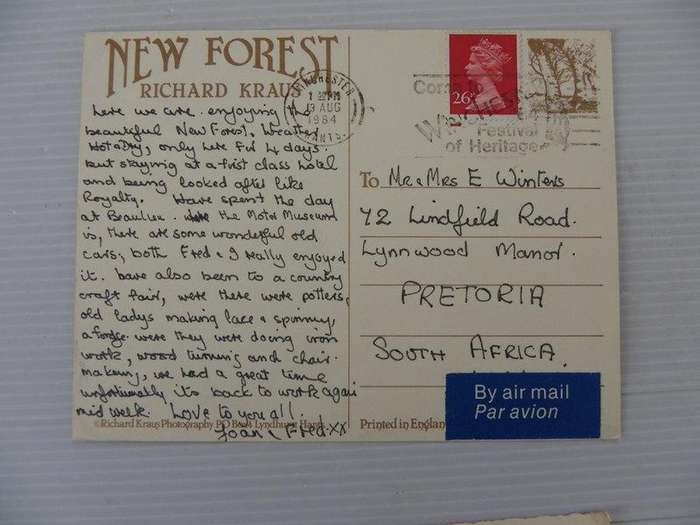 Great Britain (1984) - Used Postcard