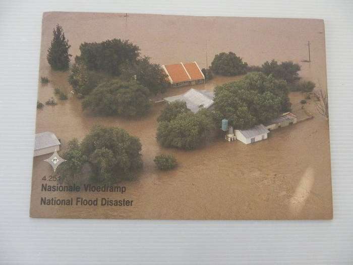 RSA 4.25.1 (1988) - Natal Floods Large FDC Unserviced