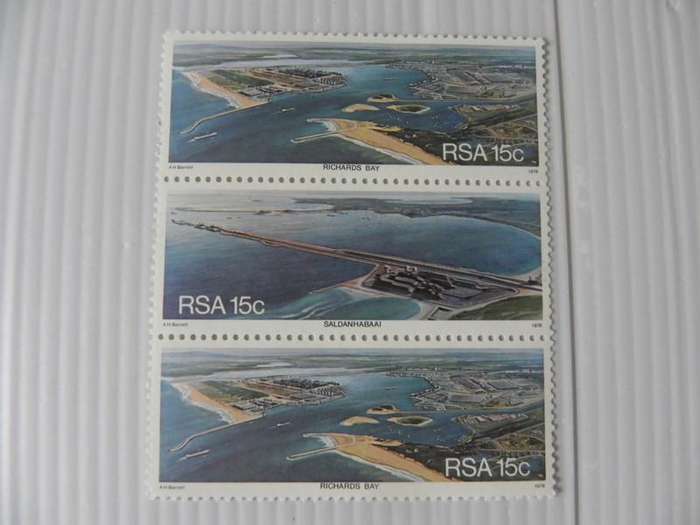 RSA 3.09 (1978) - Richards Bay and Saldanha Mint Block