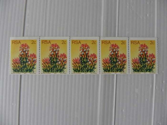 RSA 3rd Definitive Series (1977) - 2c Mint Coil Strip