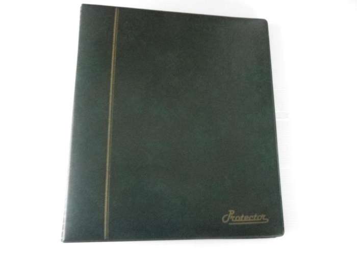 Green Protector FDC Album with 2 Pockets per Page and 12 Pages