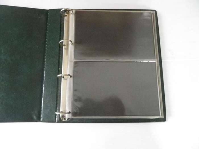 Green Protector FDC Album with 2 Pockets per Page and 12 Pages