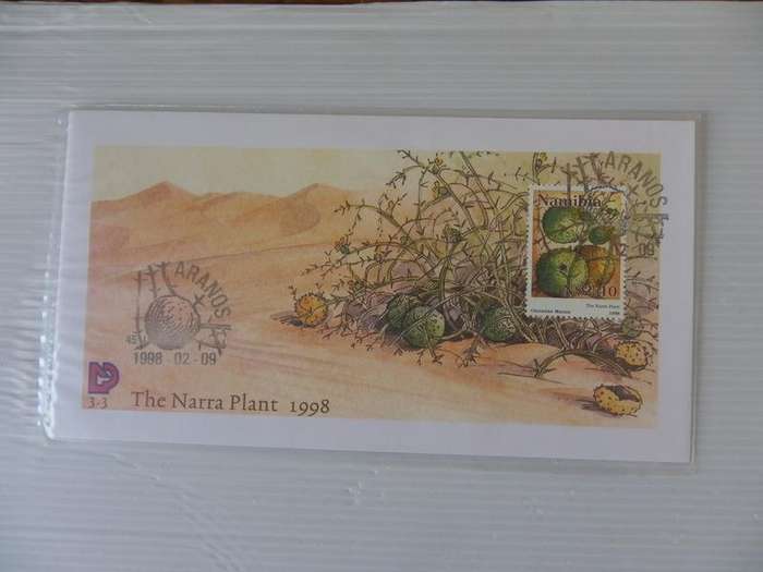 Namibia 3.03 (19098) - The Narra Plant Official FDC