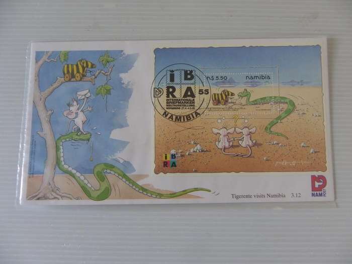 Namibia 3.12 (199) - Tigerente Visits Official FDC