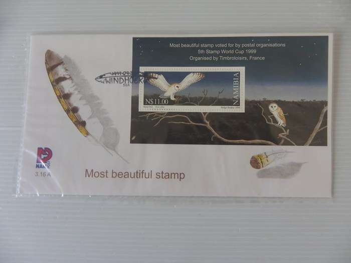 Namibia 3.16A (1999) - Most Beautiful Stamp Official FDC