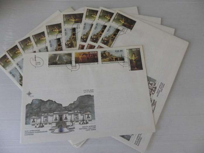 Excess Stock - RSA 3.25 FDC`s - Set of 10 FDC's (Bid per FDC to take all 10)