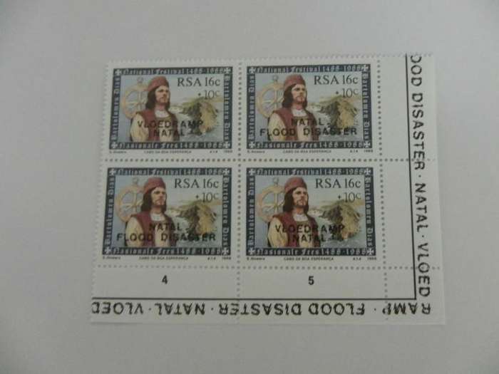 RSA 4.24.1 (1988) - 500th Anniversary of the Discovery of the Cape Flood Mint Control Block