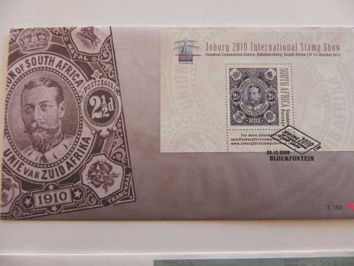 RSA 7.154 (2009) - Joburg International Stamp Show Official FDC