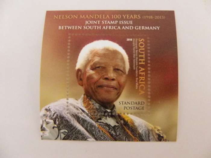RSA 8.114 (2018) - Mandela 100 Years Mint Miniature Sheet