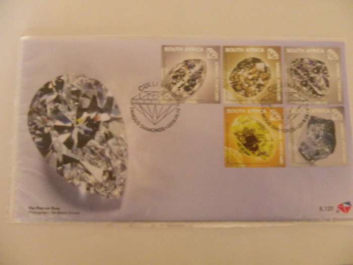 RSA 8.120 (2019) - Famous SA Diamonds Official FDC