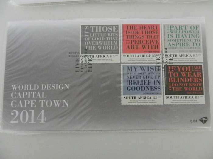 RSA 8.63 (2014) - World Design Capital Cape Town Official FDC