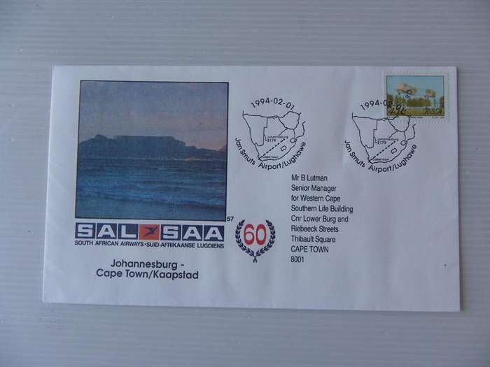 RSA (1994) - SAA #57 Illustrated FDC