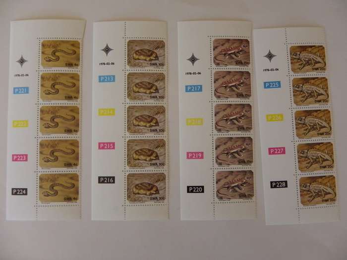 SWA 1.22 (1978) - Small Mammals of the Desert Mint Control Block Set