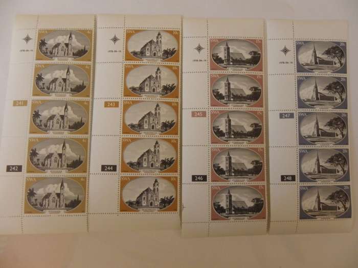 SWA 1.24 (1978) - Historic Churches Mint Control Block Set
