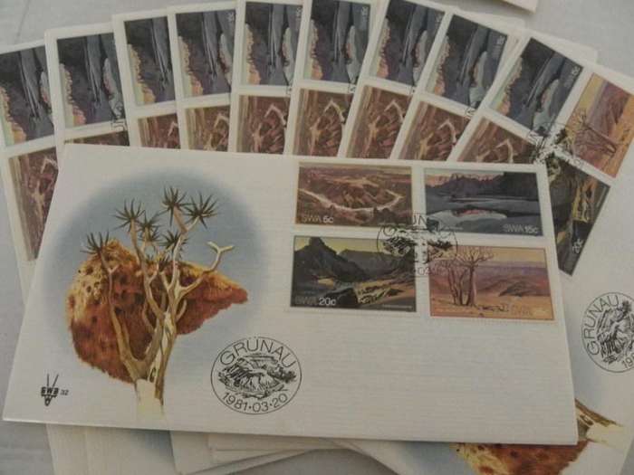 Excess Stock - SWA 1.32 FDC`s - Set of 10 FDC's (Bid per FDC to take all 10)