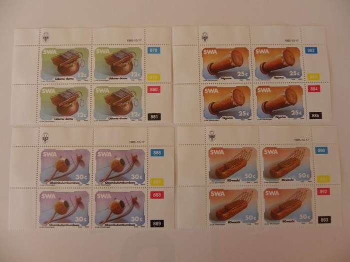 SWA 1.51 (1985) - Traditional Music Instruments Mint Control Block Set