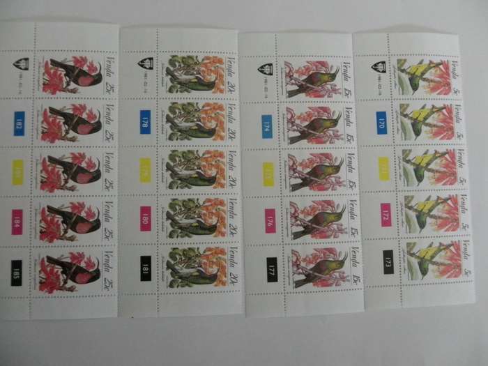 Venda 1.06 (1981) - Sunbirds Mint Control Block Set