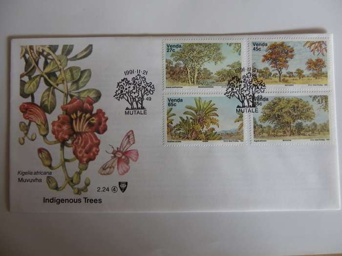 Venda 2.24 (1991) - Indigenous Trees Official FDC