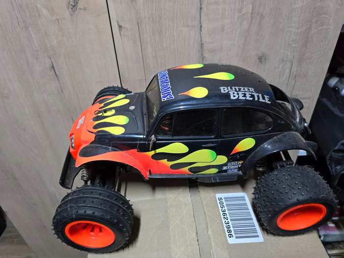 Tamiya 1:10 VW Blitzer Beetle - built and ready to use - sold with rechargeable Flysky controller